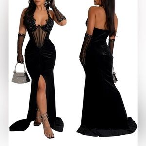 Rhinestone5 Embellished Formal Gowns and Evening Dresses for Women 2025